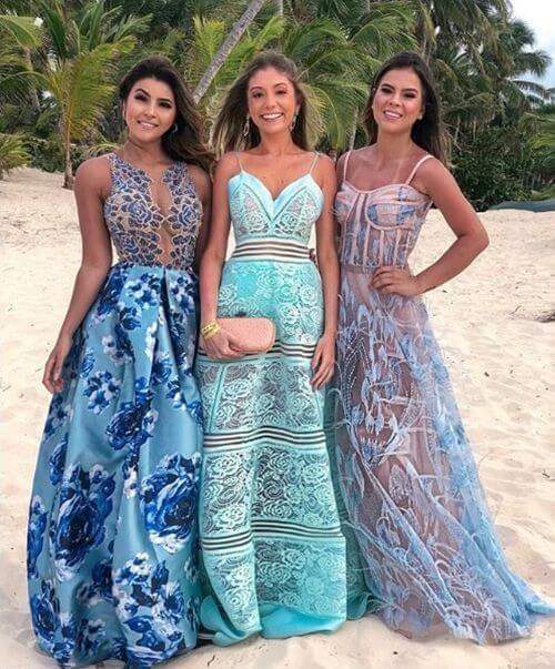 roupa de casamento na praia feminino